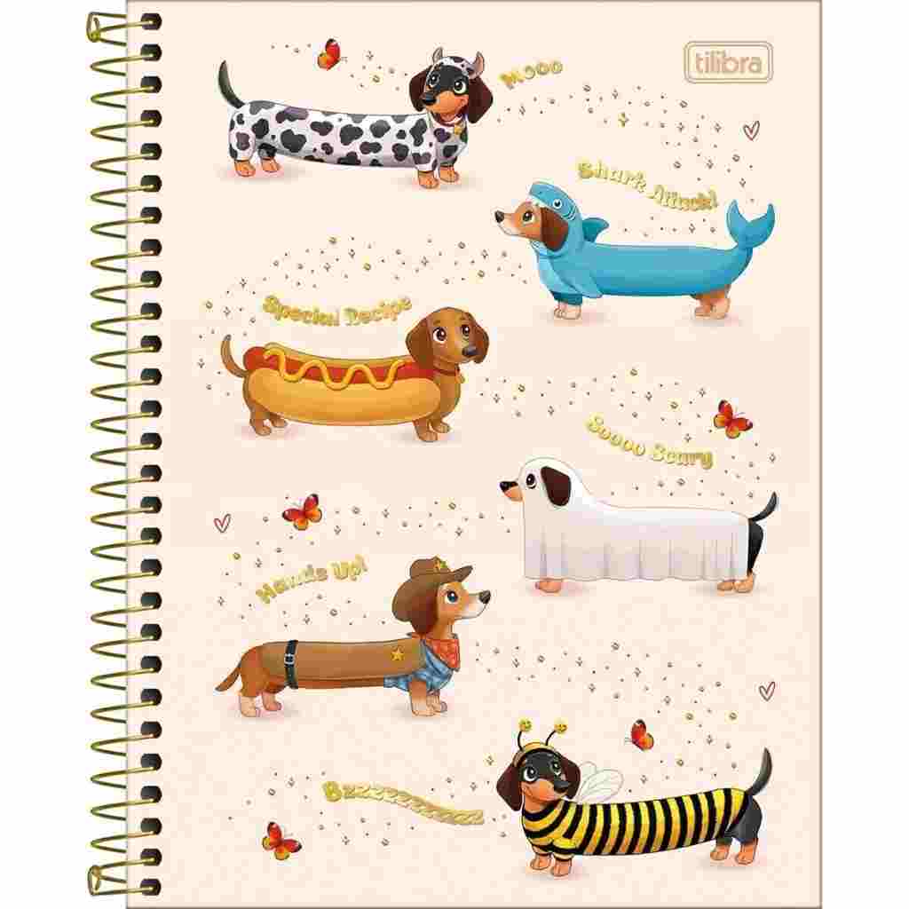 CADERNO 1X1 COLEGIAL BROWNIE